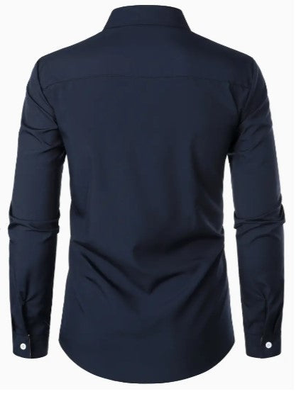 Men's Long Sleeve Casual Shirt Lightweight Breathable