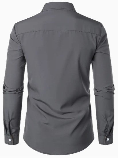 Men's Long Sleeve Casual Shirt Lightweight Breathable