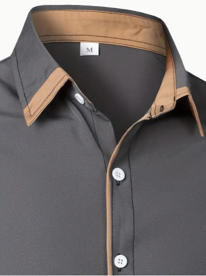 Men's Long Sleeve Casual Shirt Lightweight Breathable