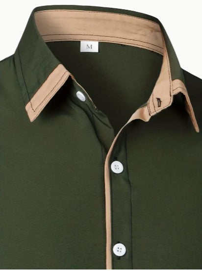 Men's Long Sleeve Casual Shirt Lightweight Breathable