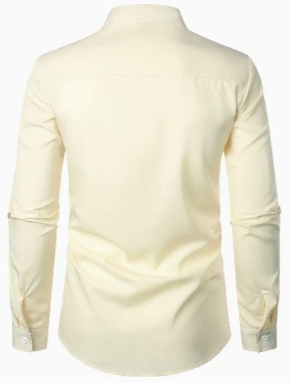 Men's Long Sleeve Casual Shirt Lightweight Breathable
