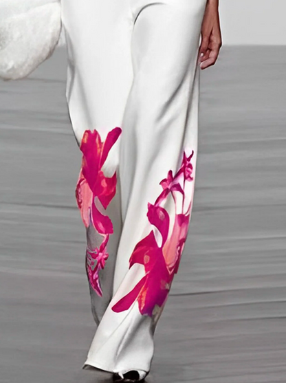 Women's Floral Two Piece Outfit