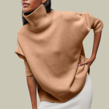 Michelle | Women Winter Oversized Turtleneck Sweater