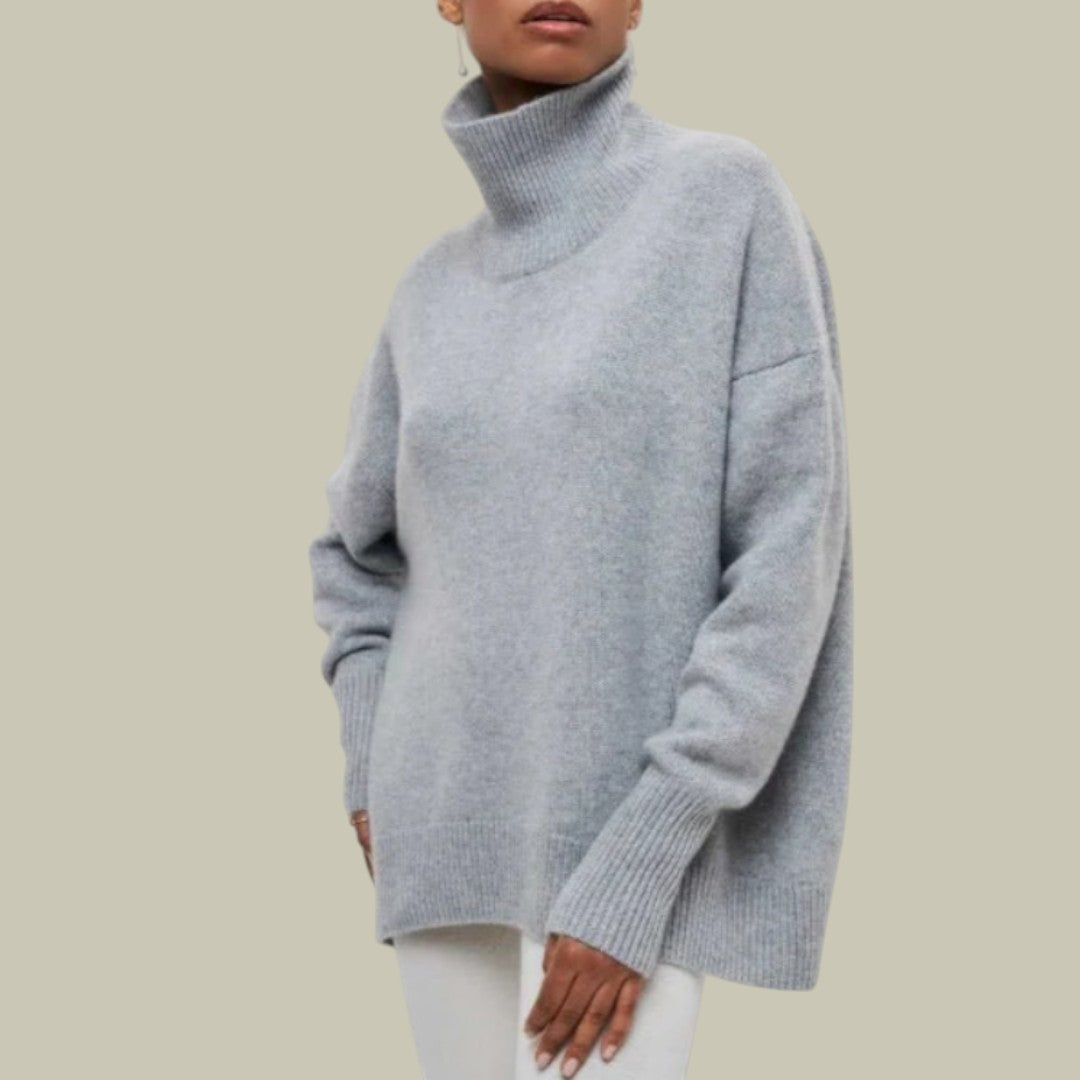 Michelle | Women Winter Oversized Turtleneck Sweater