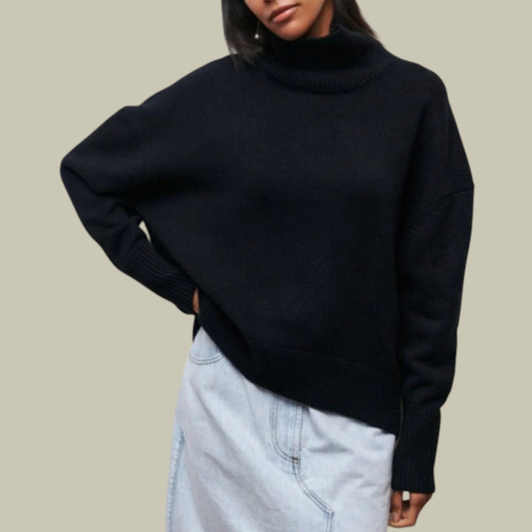 Michelle | Women Winter Oversized Turtleneck Sweater