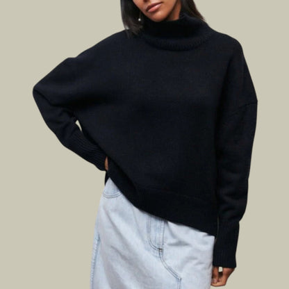 Michelle | Women Winter Oversized Turtleneck Sweater