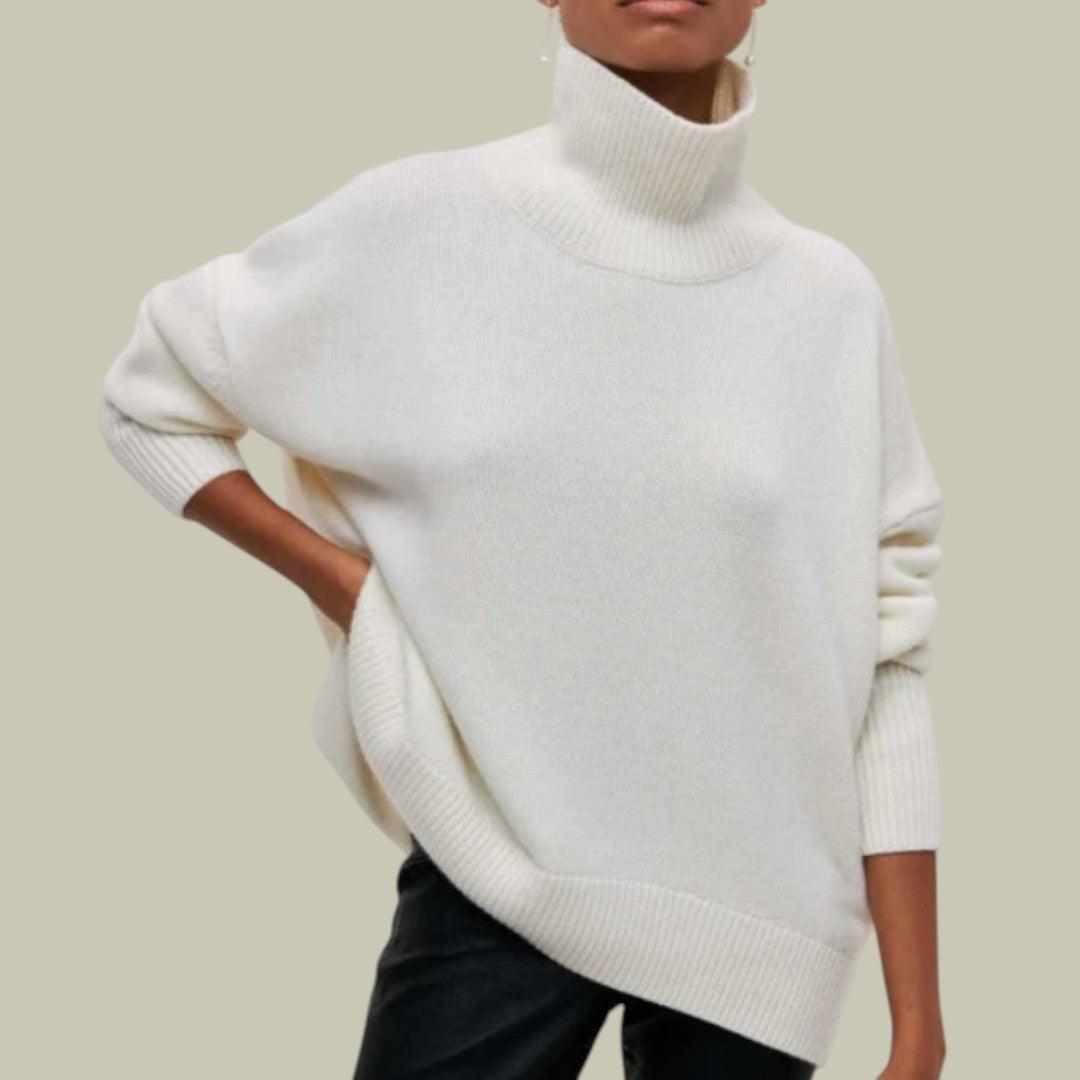 Michelle | Women Winter Oversized Turtleneck Sweater