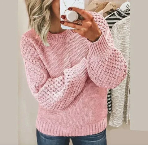 Women's Stretched Knitted Sweater