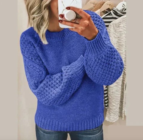 Women's Stretched Knitted Sweater