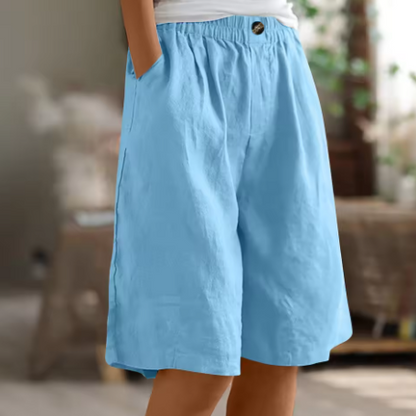 Lily | Women’s Wide Leg Casual Pocket Short