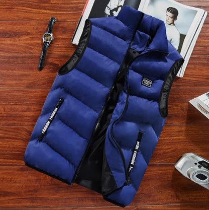 Elijah | Men Winter Quilted Puffer Vest