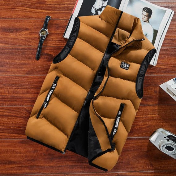 Elijah | Men Winter Quilted Puffer Vest