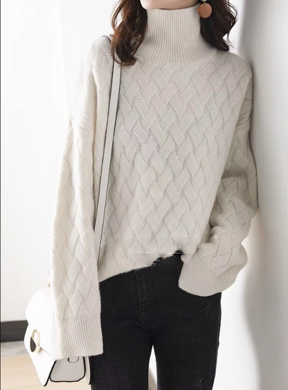Ava | Women Spring Turtleneck Sweater