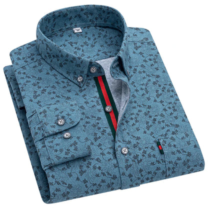 Maverick Men's Button Up Work Shirt Cotton - 
Fashinoza