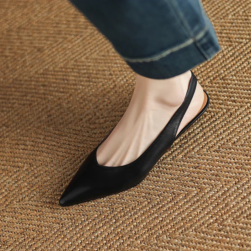 Leslie Women's Genuine Leather Pumps