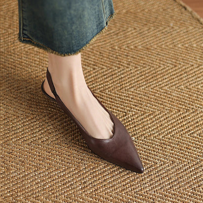 Leslie Women's Genuine Leather Pumps