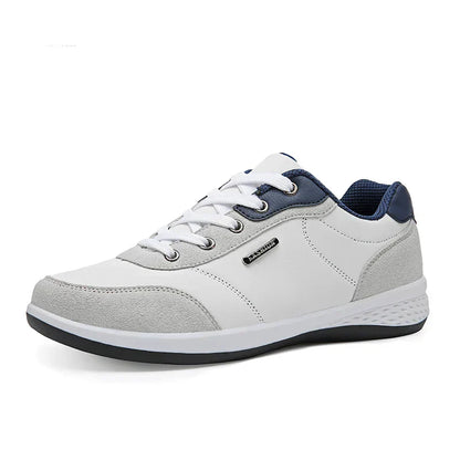 Men's Lace-Up Shoes Leather Comfortable Black