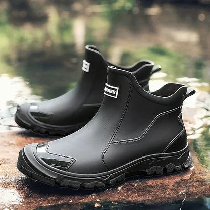 Women's Pull-On Ankle Boots - Fashinoza
