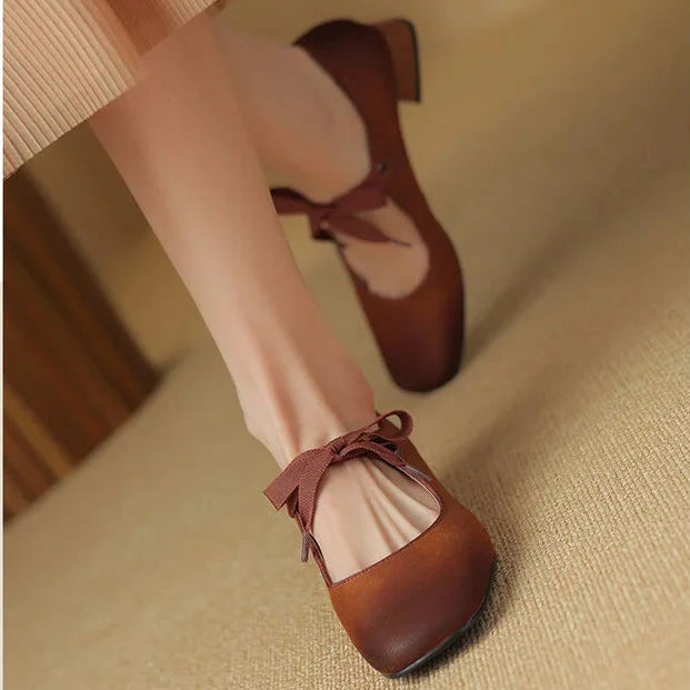 Priscilla Women's Leather Pumps