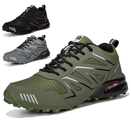 Orthopedic Men's Waterproof Hiking Shoes Non-Slip All-Terrain Outdoor Trekking Boots