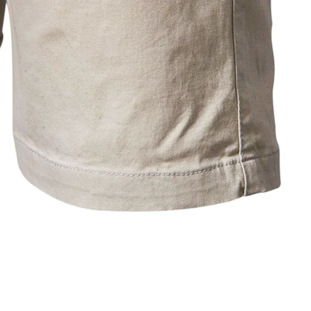 Men's Smart Casual Shorts Lightweight Beige