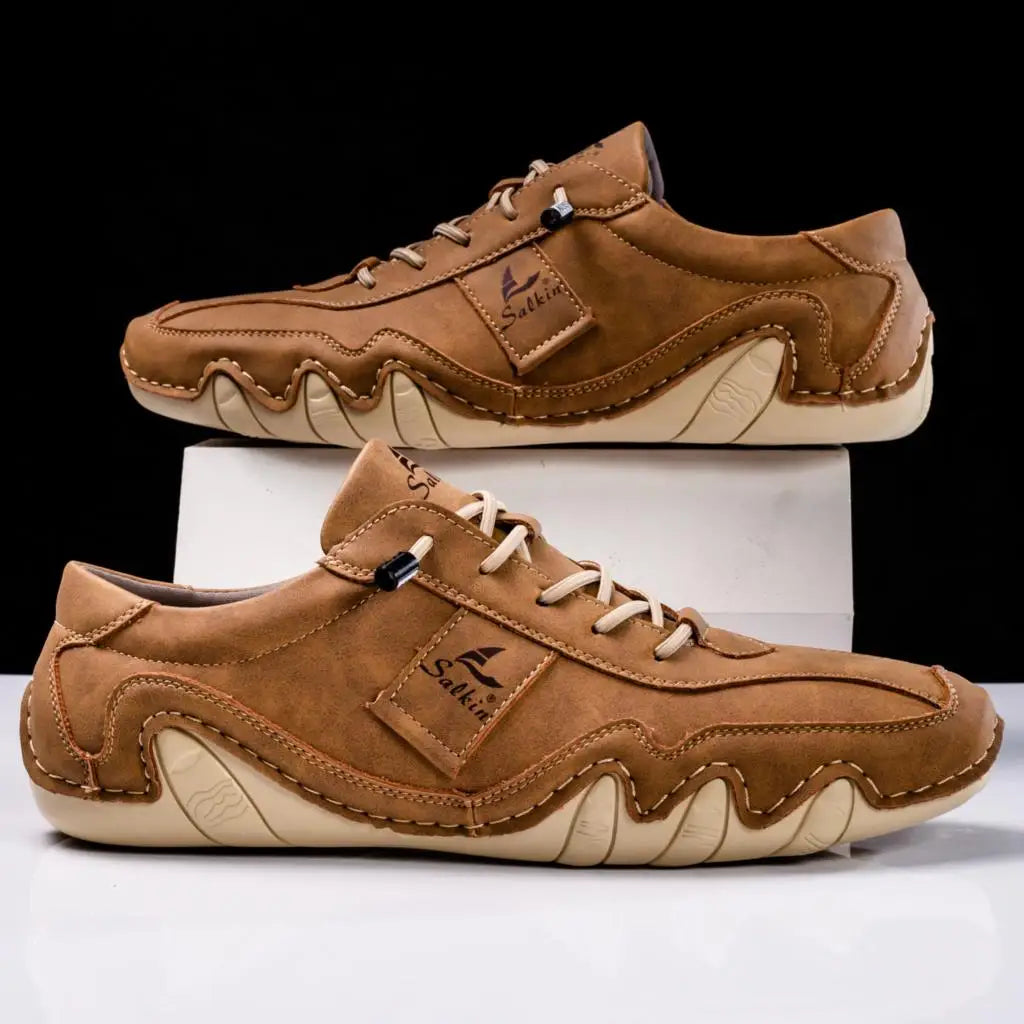 Casual Comfort Lace-Up Shoes