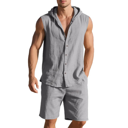 Hensen Women's Linen Match Set