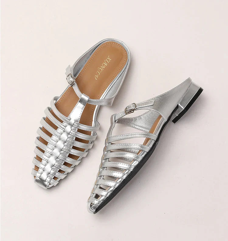 Women's Buckle Flat Shoes
