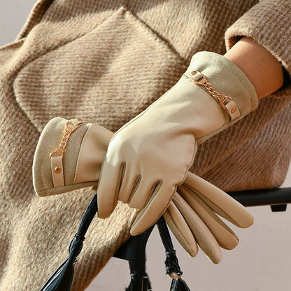 ADÉLINE LEATHER GLOVES Caliboot
