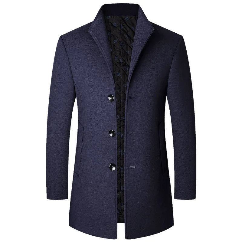 Jacob | Men’s Winter Wool Coat for Cold Weather