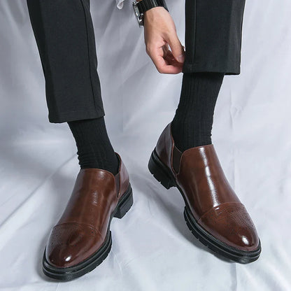 Classic Slip-On Dress Shoes