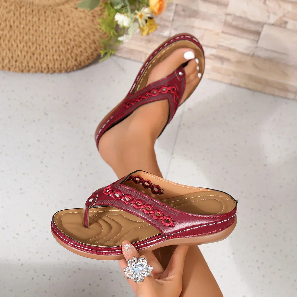 Winslow Women's Leather Sandals