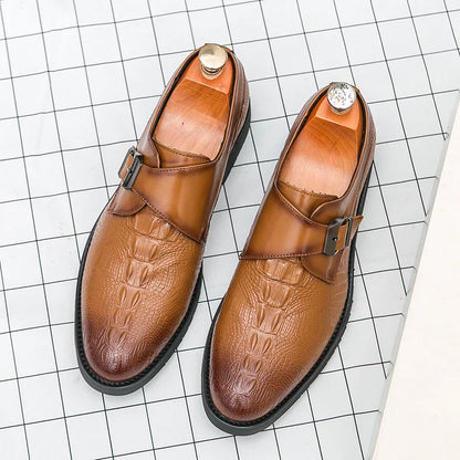 Men's Zenvor Genuine Leather Shoes