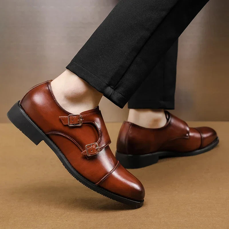Men's Grandeur Monk Strap Shoes