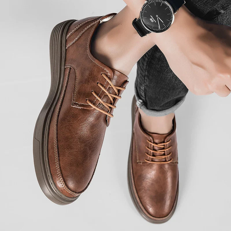 Athen Genuine Leather Sneakers
