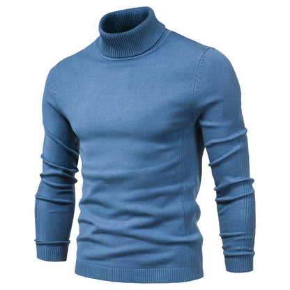 Isaac | Casual Men's Turtleneck Knit Sweater