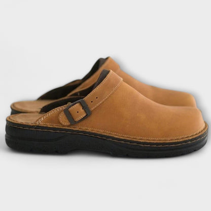 Men’s Slip-On Buckle Sandals