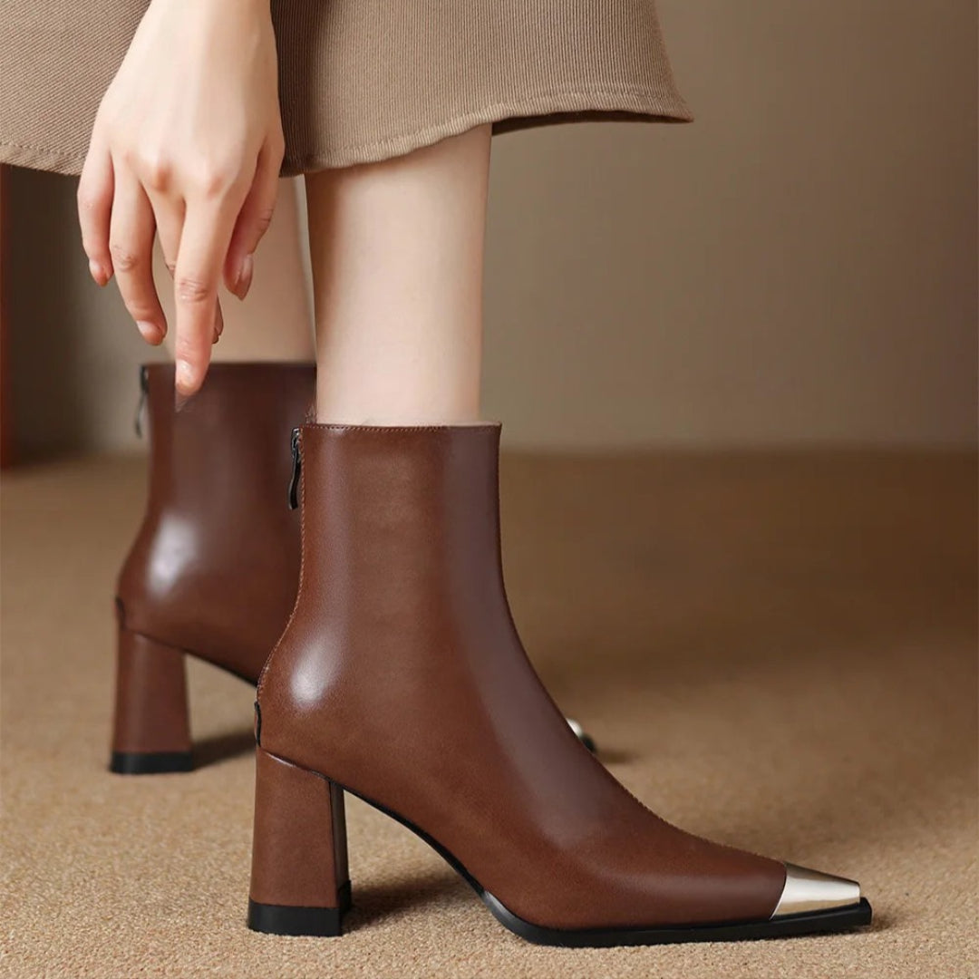 Women's Ankle Boots Toe Cap