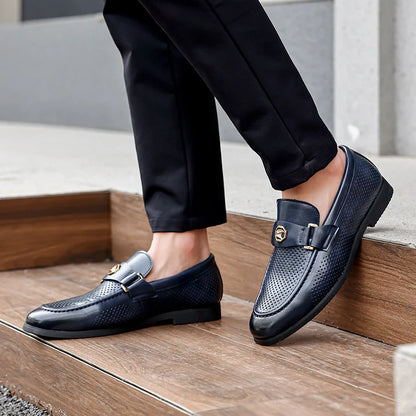 Valenco Men's Leather Loafers