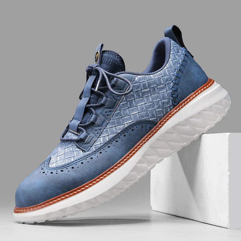 Textured Cushioned Sneakers