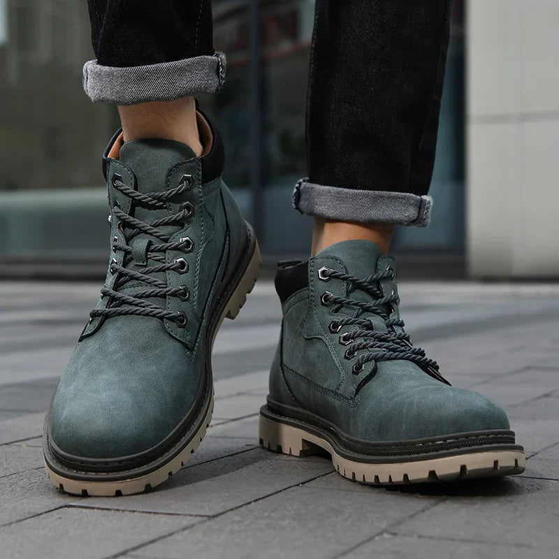 Regon Genuine Leather Boots