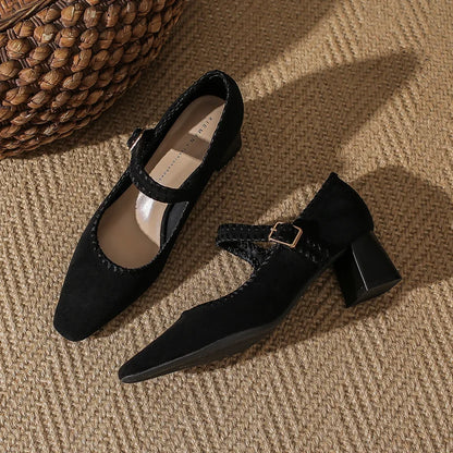 Capri Suede Heels