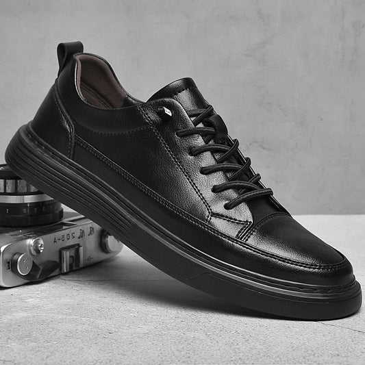 Men's Low- Sneakers Lace-Up Closure - Fashinoza
