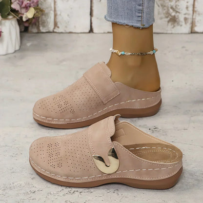 Ophelia Women's Wedge Sandals Adjustable Strap