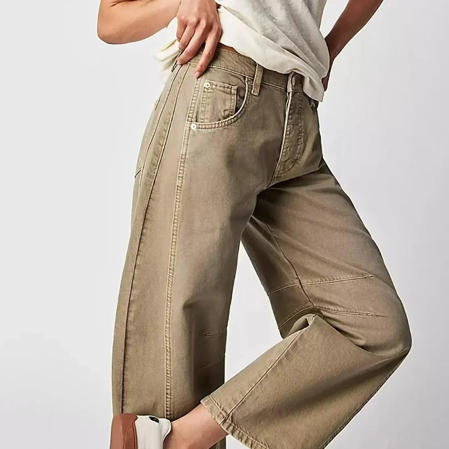 Claire | Women’s Relaxed Fit Straight Pants