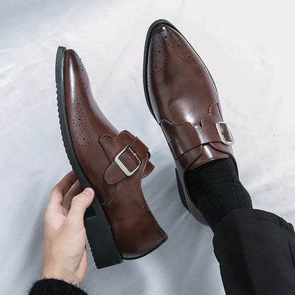 Men's Bucklor Genuine Leather Shoes