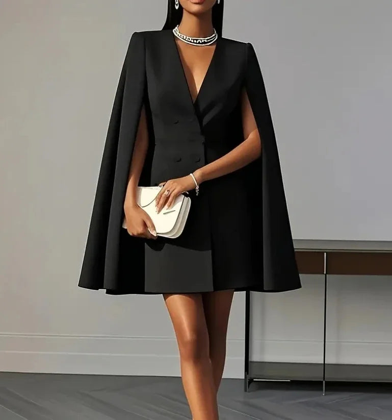 Sadona Women's V-Neck Blazer Dress