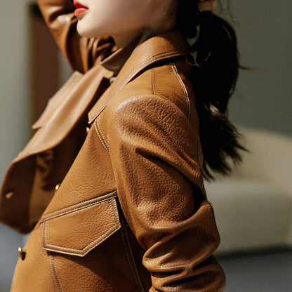 Women’s Romana Faux Leather Jacket
