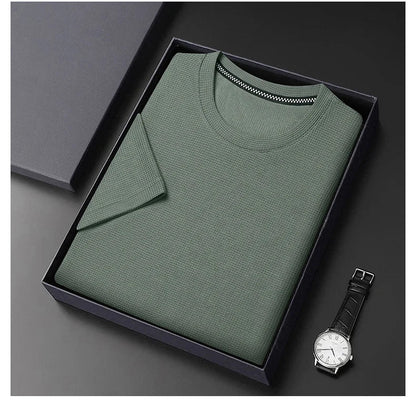 Men's Short Sleeve Textured T-Shirt