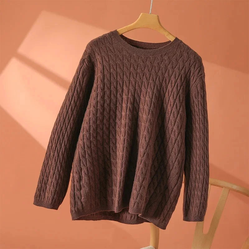 Women's Textured Pattern Sweater